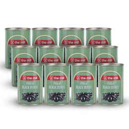 The Mill 12x300 gr Teneke Çekirdeksiz Siyah Zeytin