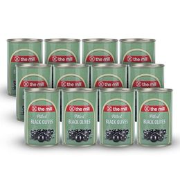 The Mill 12x300 gr Teneke Çekirdeksiz Siyah Zeytin