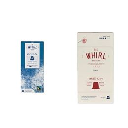 The Whirl 10'lu Espresso Earth Series Ocean Kapsül + 55 gr Lungo Medium Kapsül Kahve