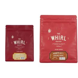The Whirl 250 gr 423°F Filtre Tanned + 250 gr 431°F Brunette Öğütülmüş Kahve