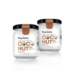 TheLifeCo 2x150 ml Organik Hindistan Cevizi Yağı