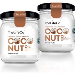 TheLifeCo 2x150 ml Organik Hindistan Cevizi Yağı