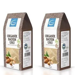Thelifeco 2x250 gr Organik Badem Unu
