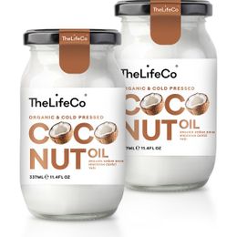 TheLifeCo 2x337 ml Organik Hindistan Cevizi Yağı