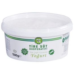 Tire 1.5 kg Süt Kooperatifi Kaymaklı Yoğurt