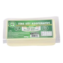 Tire Süt Kooperatifi 600 gr Tam Yağlı Taze Kaşar Peyniri