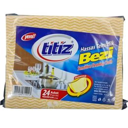 Titiz 40 x 50 cm 24 Adet Hassas Temizlik Bezi