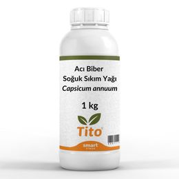 Tito 1 kg Acı Biber Soğuk Sıkım Yağı