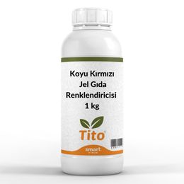 Tito 1 kg Koyu Kırmızı Jel Gıda Renklendiricisi