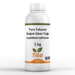Tito 1 kg Tere Tohumu Soğuk Sıkım Yağı