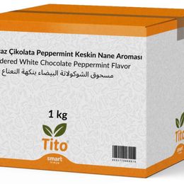 Tito 1 kg Toz Beyaz Çikolata Peppermint Keskin Nane Aroması