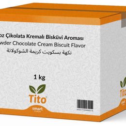 Tito 1 kg Toz Çikolata Kremalı Bisküvi Aroması