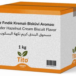 Tito 1 kg Toz Fındık Kremalı Bisküvi Aroması