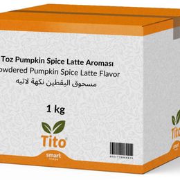 Tito 1 kg Toz Pumpkin Spice Latte Aroması