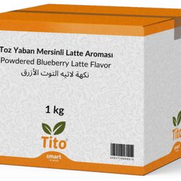 Tito 1 kg Toz Yaban Mersinli Latte Aroması