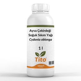 Tito 1 lt Ayva Çekirdeği Soğuk Sıkım Yağı