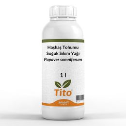 Tito 1 lt Haşhaş Tohumu Soğuk Sıkım Yağı