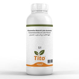 Tito 1 lt Karamelize Bisküvili Latte Aroması