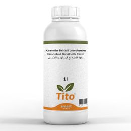 Tito 1 lt Karamelize Bisküvili Latte Aroması