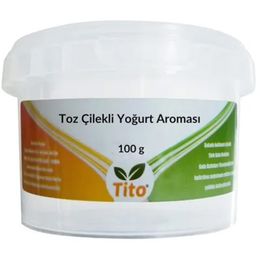 Tito 100 gr Toz Çilekli Yoğurt Aroması
