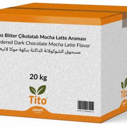 Tito 20 kg Toz Bitter Çikolatalı Mocha Latte Aroması
