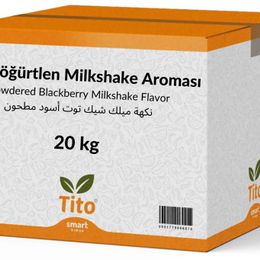 Tito 20 kg Toz Böğürtlen Milkshake Aroması