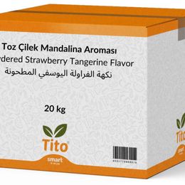 Tito 20 kg Toz Çilek Mandalina Aroması