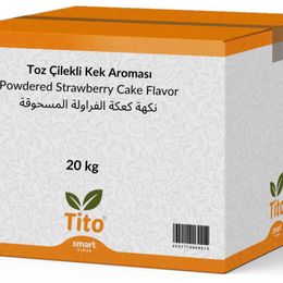 Tito 20 kg Toz Çilekli Kek Aroması