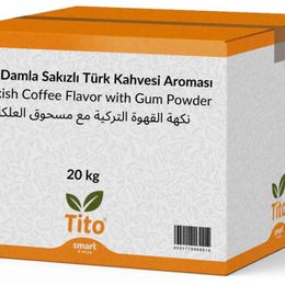 Tito 20 kg Toz Damla Sakızlı Türk Kahvesi Aroması