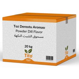 Tito 20 kg Toz Dereotu Aroması