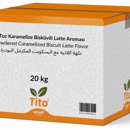 Tito 20 kg Toz Karamelize Bisküvili Latte Aroması