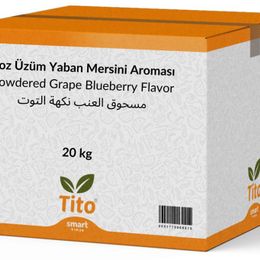 Tito 20 kg Toz Üzüm Yaban Mersini Aroması
