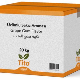 Tito 20 kg Toz Üzümlü Sakız Aroması