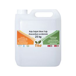 Tito 25 kg Kaju Soğuk Sıkım Yağı