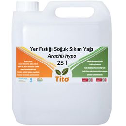 Tito 25 kg Yer Fıstığı Soğuk Sıkım Yağı