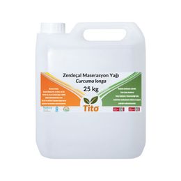 Tito 25 kg Zerdeçal Maserasyon Yağı