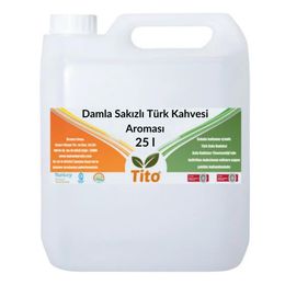 Tito 25 lt Damla Sakızlı Türk Kahvesi Aroması