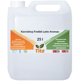 Tito 25 lt Kavrulmuş Fındıklı Latte Aroması
