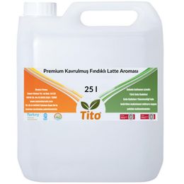 Tito 25 lt Premium Kavrulmuş Fındıklı Latte Aroması