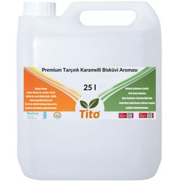 Tito 25 lt Premium Tarçınlı Karamelli Bisküvi Aroması