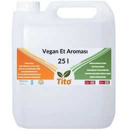 Tito 25 lt Premium Vegan Et Aroması