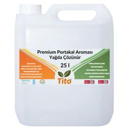 Tito 25 lt Yağda Çözünür Premium Portakal Aroması