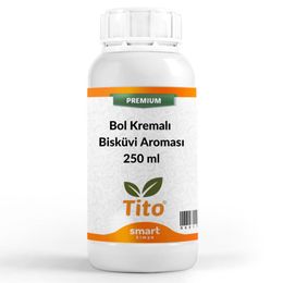 Tito 250 ml Premium Bol Kremalı Bisküvi Aroması