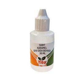 Tito 30 ml Sıvı Suda Çözünür Karamel Gıda Renklendiricisi