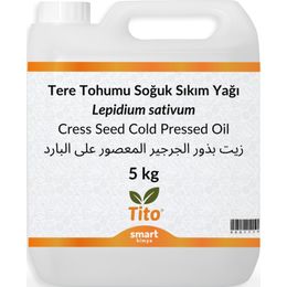 Tito 5 kg Tere Tohumu Soğuk Sıkım Yağı