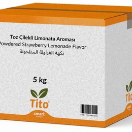 Tito 5 kg Toz Çilekli Limonata Aroması