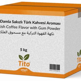 Tito 5 kg Toz Damla Sakızlı Türk Kahvesi Aroması