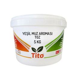 Tito 5 kg Toz Yeşil Muz Aroması
