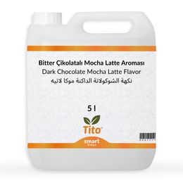 Tito 5 lt Bitter Çikolatalı Mocha Latte Aroması