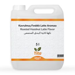 Tito 5 lt Kavrulmuş Fındıklı Latte Aroması